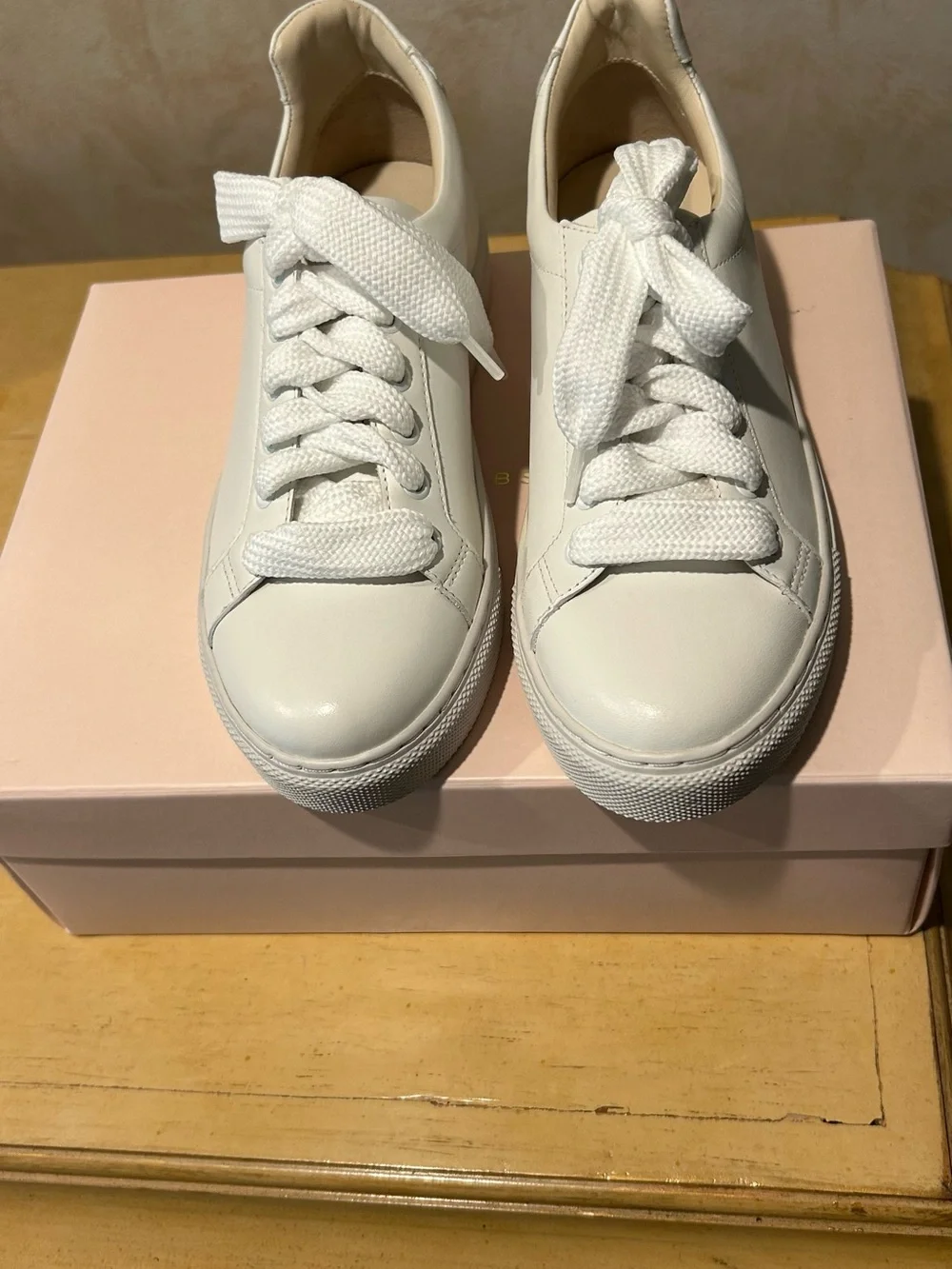 Sophia Webster Bibi butterfly leather sneaker in size 37